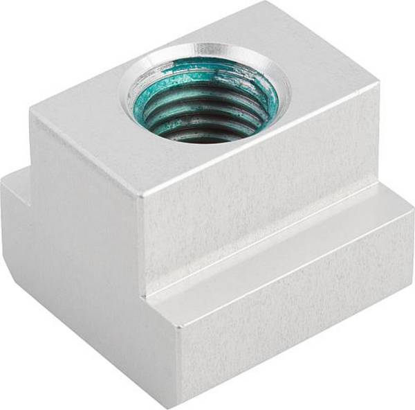 MUTTER FÜR T-NUT DIN508, M16, NB=22, L=35, ALUMINIUM EN AW-7075 BLANK, KOMP:STAHL