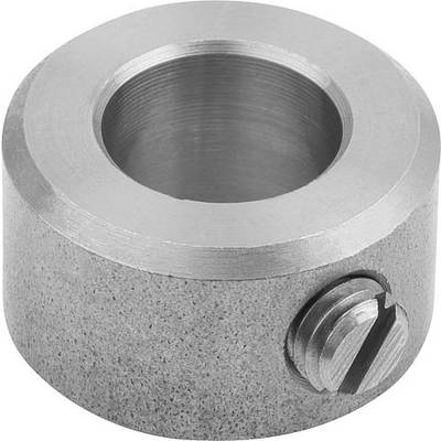 STELLRING DIN705, FORM:A GEWINDESTIFT MIT SCHLITZ 12X22, B=12, STAHL BLANK, KOMP:STAHL-0