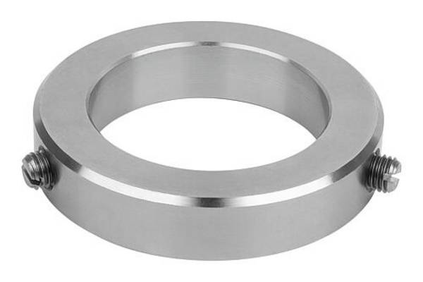 STELLRING DIN705, FORM:A GEWINDESTIFT MIT SCHLITZ 75X110, B=22, STAHL BLANK, KOMP:STAHL