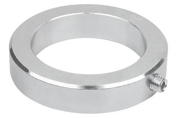 STELLRING DIN705, FORM:E GEWINDESTIFT MIT 6-KANT 25X40, B=16, STAHL VERZINKT, BLAU-PASSIVIERT, KOMP:STAHL