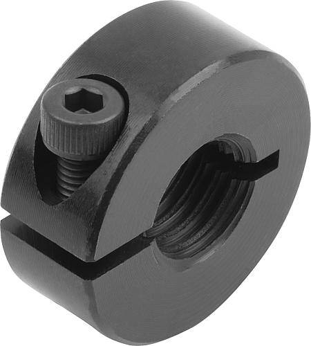 KLEMMRING, INNENGEWINDE M12, D2=28, B=11, STAHL-0