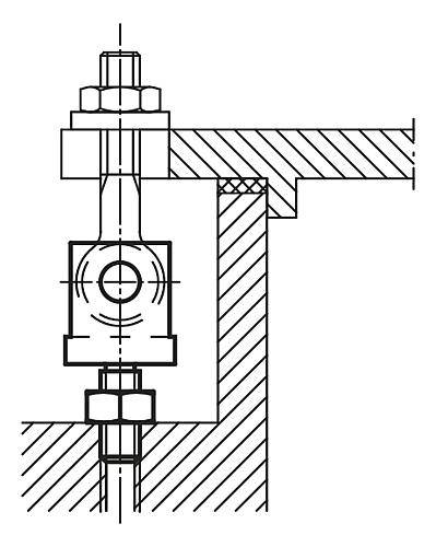 GABELSTÜCK MIT GEWINDEBOLZEN M05X14,5, D1=5, VERGÜTUNGSSTAHL BRÜNIERT-6