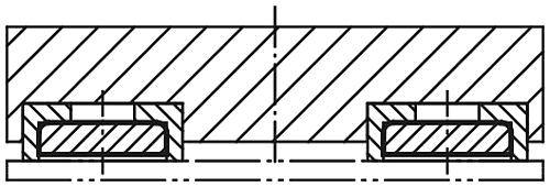 MAGNET FLACHGREIFER D=25 ±0,15, H=7, HARTFERRIT, RUND, KOMP:STAHL-6