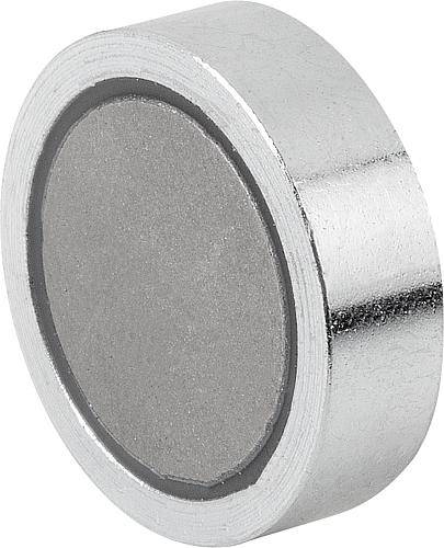MAGNET FLACHGREIFER, D=20 ±0,15, FORM:A, SMCO, RUND, KOMP:STAHL-0