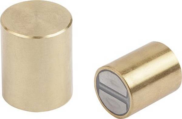MAGNET RUND MIT BEARBEITB. HAFTFLÄCHE, D=8, NDFEB