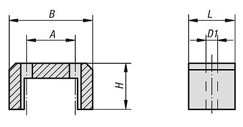 MAGNET U-MAGNET GR.3 H=30 ALNICO, ROT, RECHTECKIG-5