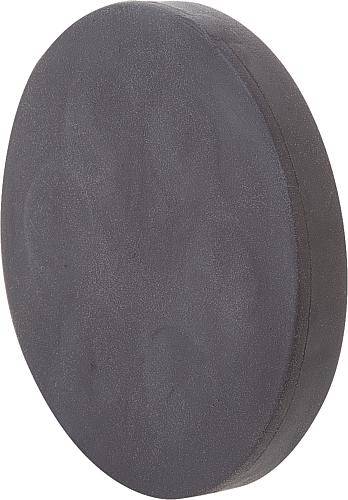 MAGNET FLACHGREIFER M08 NDFEB, RUND, KOMP:GUMMI, SCHWARZ, D=88-0