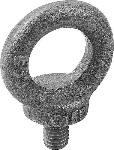 RINGSCHRAUBE FEST DIN580 M20X30, STAHL 1.1141 BLANK-0