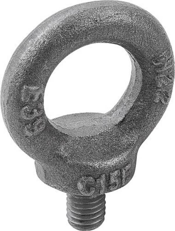 RINGSCHRAUBE FEST DIN580 M10X17, STAHL 1.1141 BLANK