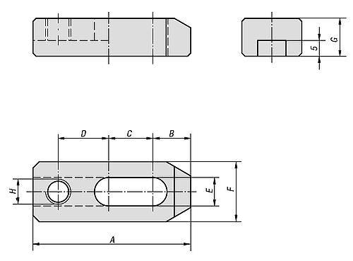 SPANNEISEN VERSCHIEBBAR M20, A=200-2
