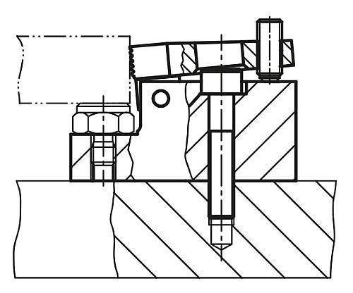 NIEDERZUGSPANNER 72X48, FORM:B STAHL, BN=14-6
