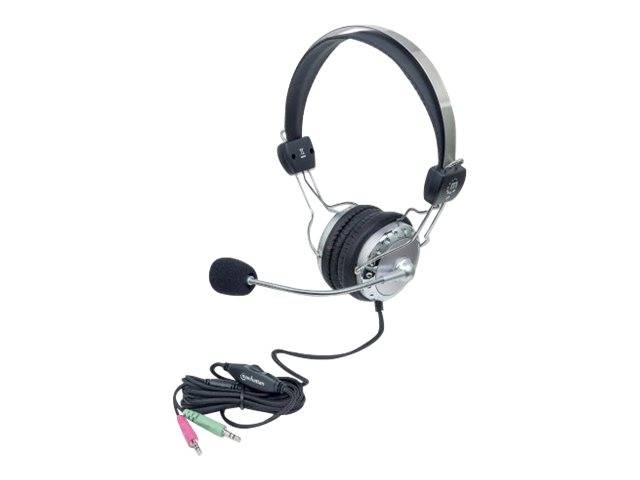 Manhattan Stereo Over-Ear Headset (3.5mm), Microphone Boom (padded)-5