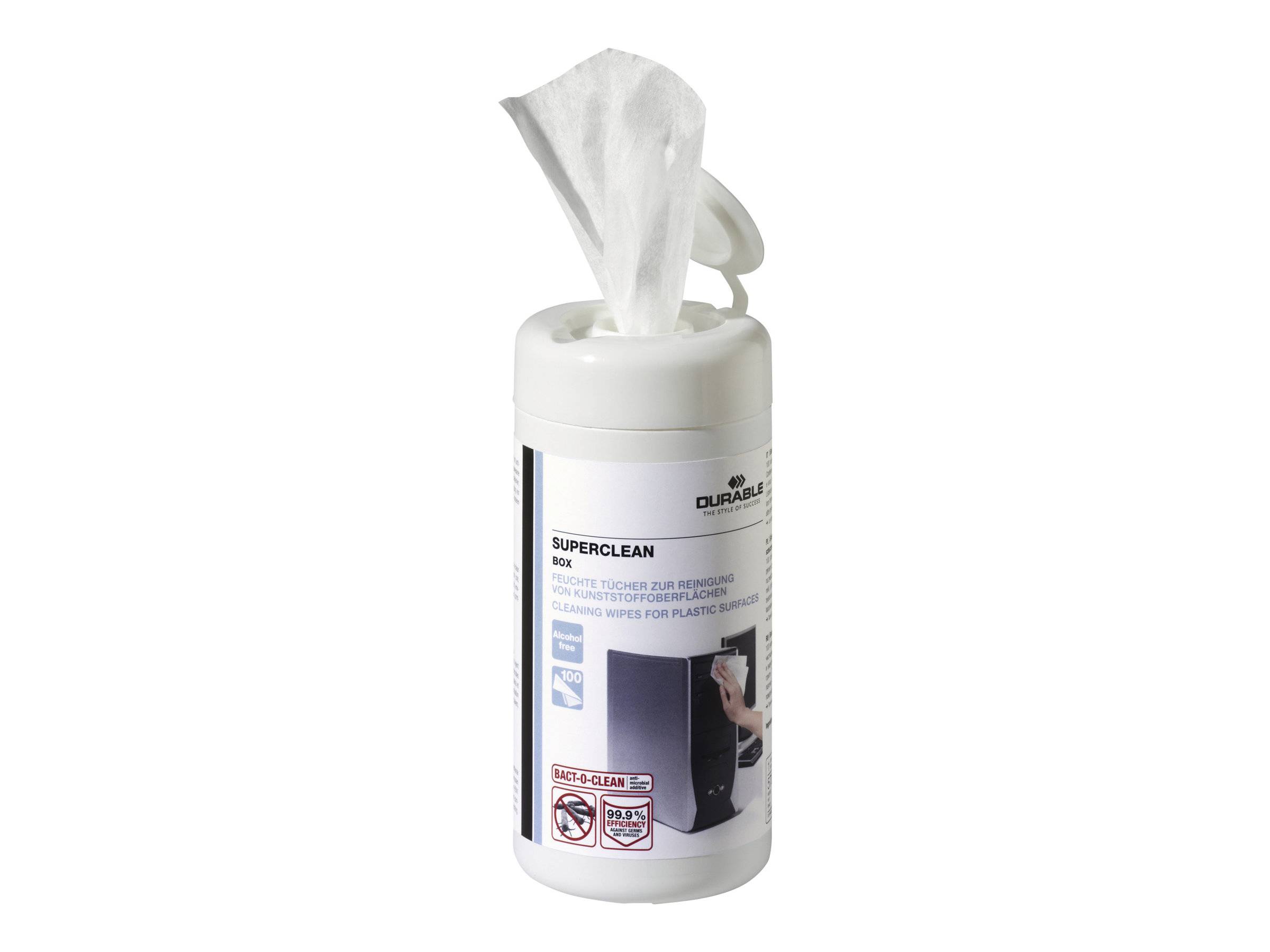 DURABLE Superclean Box - Reinigungstücher (Wipes)-0