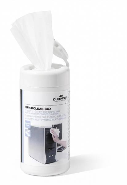 DURABLE Superclean Box - Reinigungstücher (Wipes)-1
