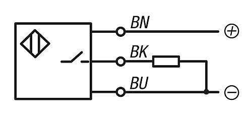 ARRETIERBOLZEN M.ZUSTANDSSENSOR,KABELGEB, PNP SCHLIEßER, GR.1, M10X1, D=5, FORM:B-6