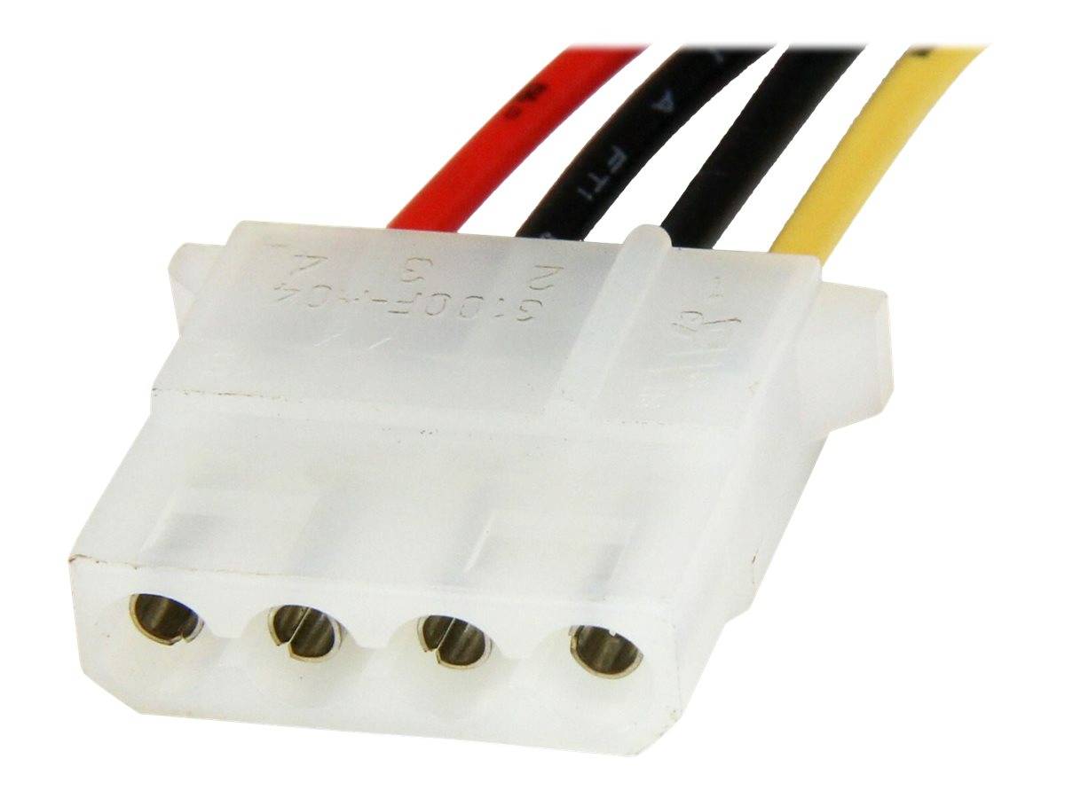 STARTECH LP4SATAFM12 12in SATA to LP4 Power Cable Adapter - F/M-7