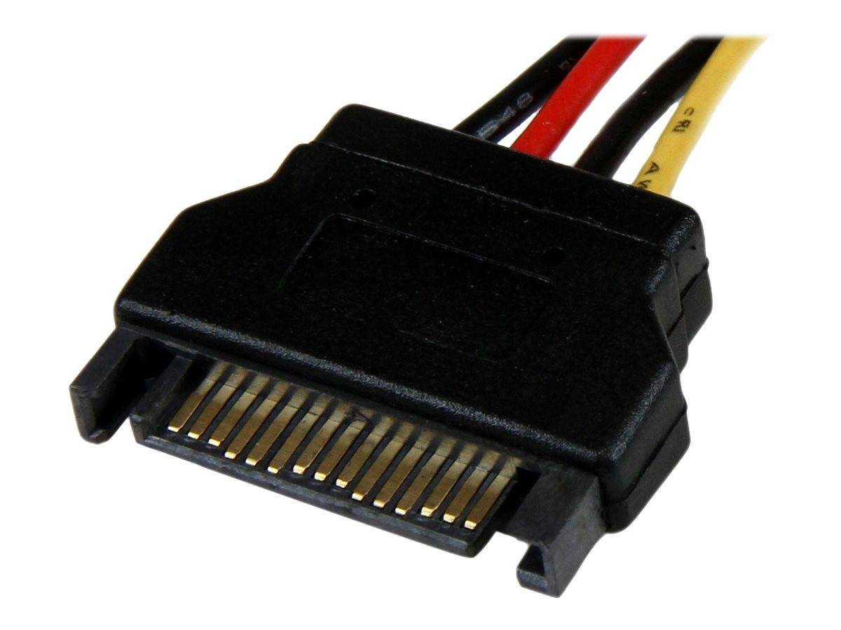 STARTECH LP4SATAFM12 12in SATA to LP4 Power Cable Adapter - F/M-8