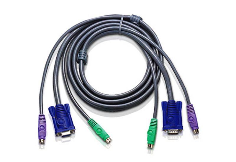 ATEN 2L-5002P/C - Tastatur- / Video- / Maus- (KVM-)-3