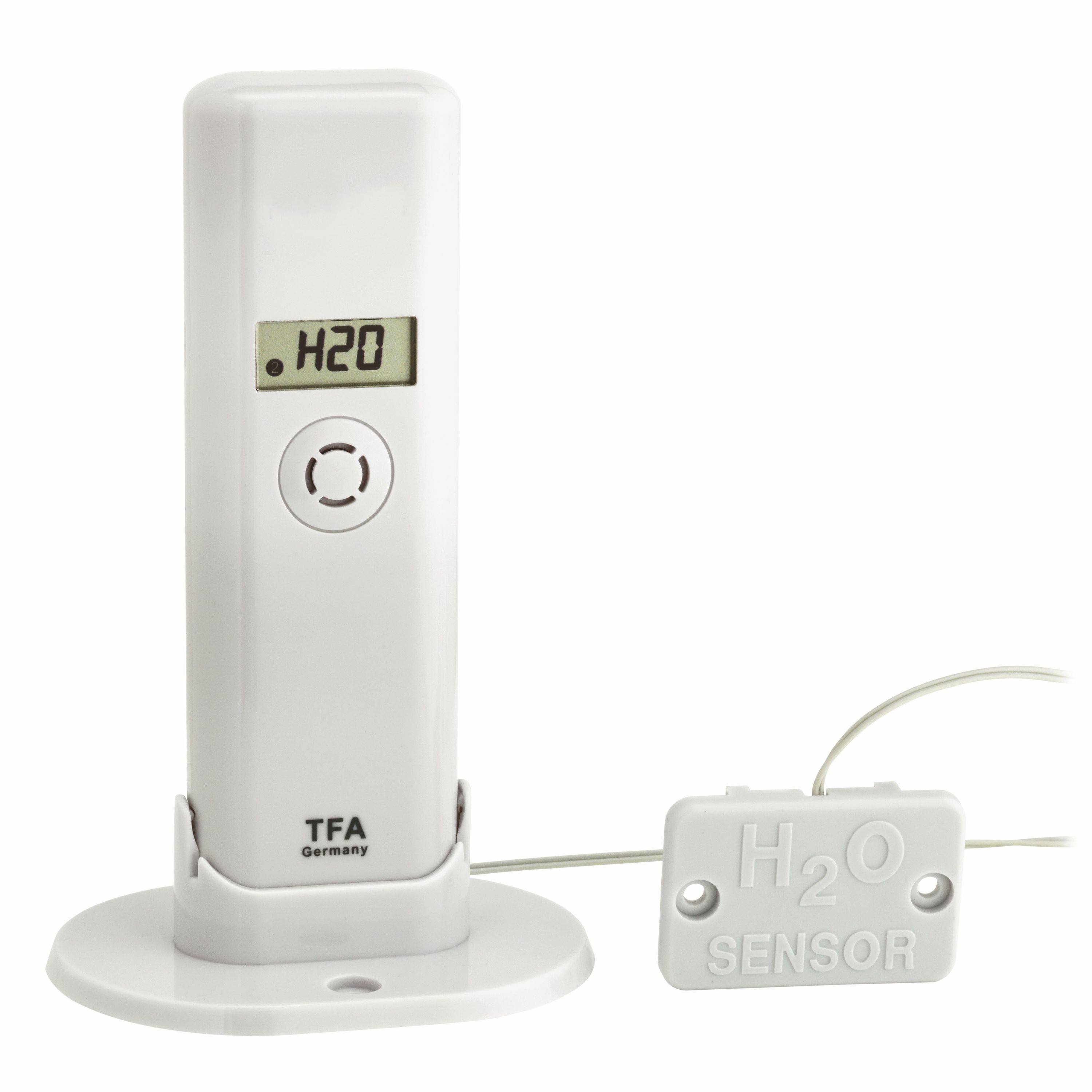 TFA WeatherHub - Temperatur- und Feuchtigkeitssensor mit Wasserdetektor-3