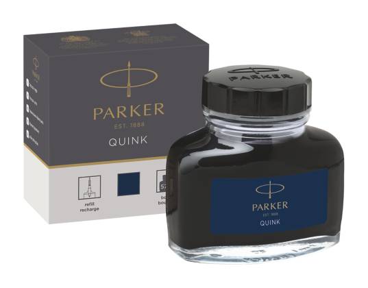 Parker Quink - Tinte - Blauschwarz - für Parker IM-2