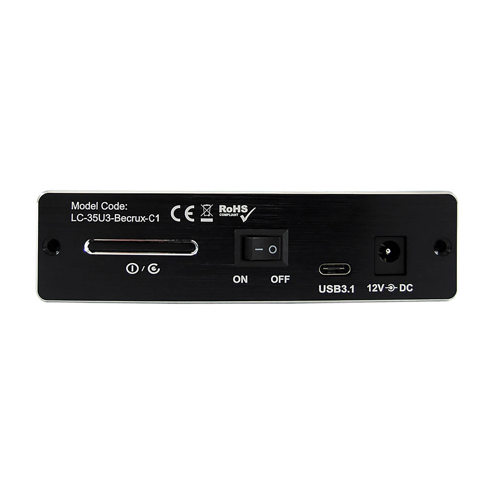 LC-POWER - LC Power LC-35U3-Becrux-C1 - Speichergehäuse - 3.5"" (8.9 cm)-3