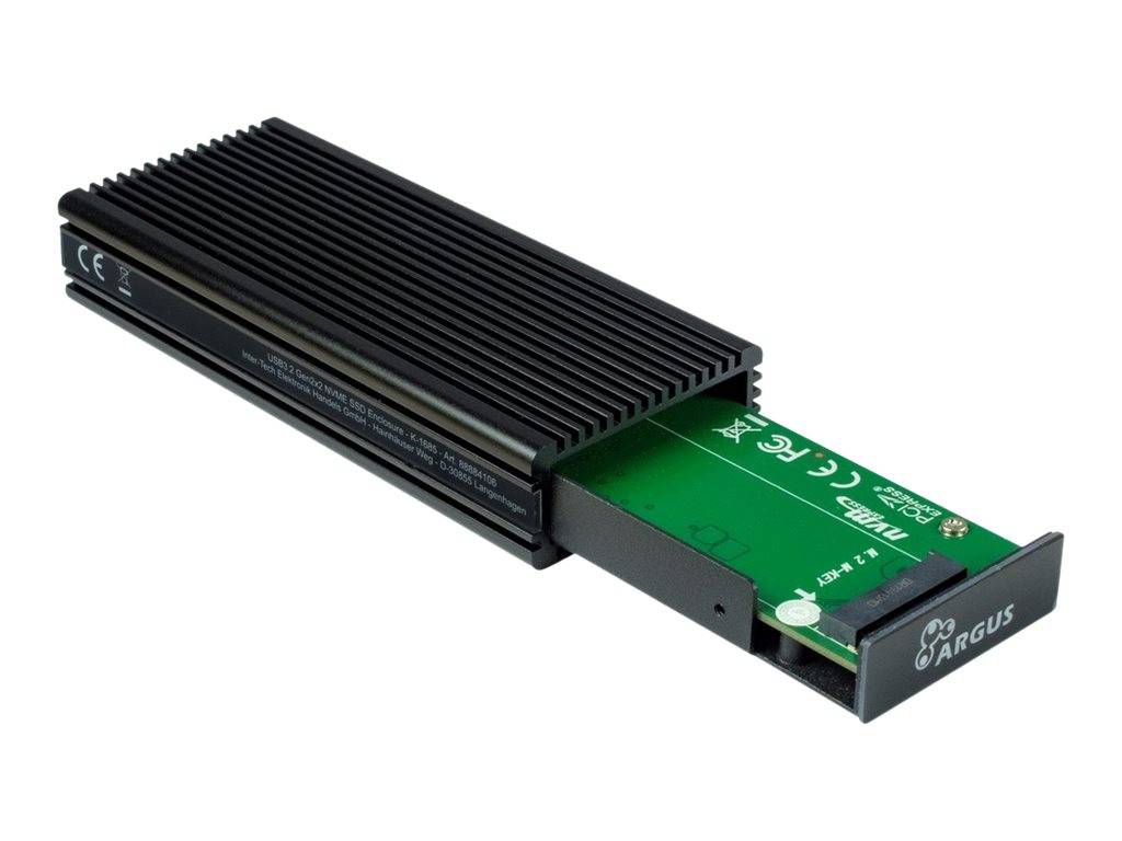 INTER-TECH - Argus K-1685 - Speichergehäuse - M.2 - M.2 NVMe Card / PCIe (NVMe)-0