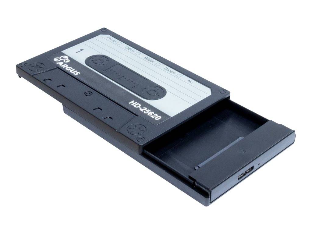 Inter-Tech HDD Gehäuse 2,5 Argus HD-25620 back to the 80`s retail Multimedia-Technik Externe-4