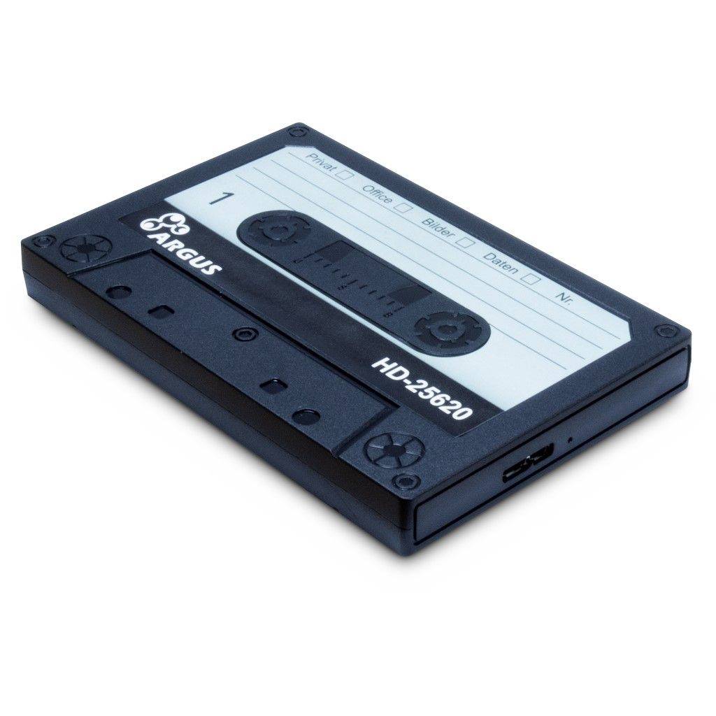 Inter-Tech HDD Gehäuse 2,5 Argus HD-25620 back to the 80`s retail Multimedia-Technik Externe-5