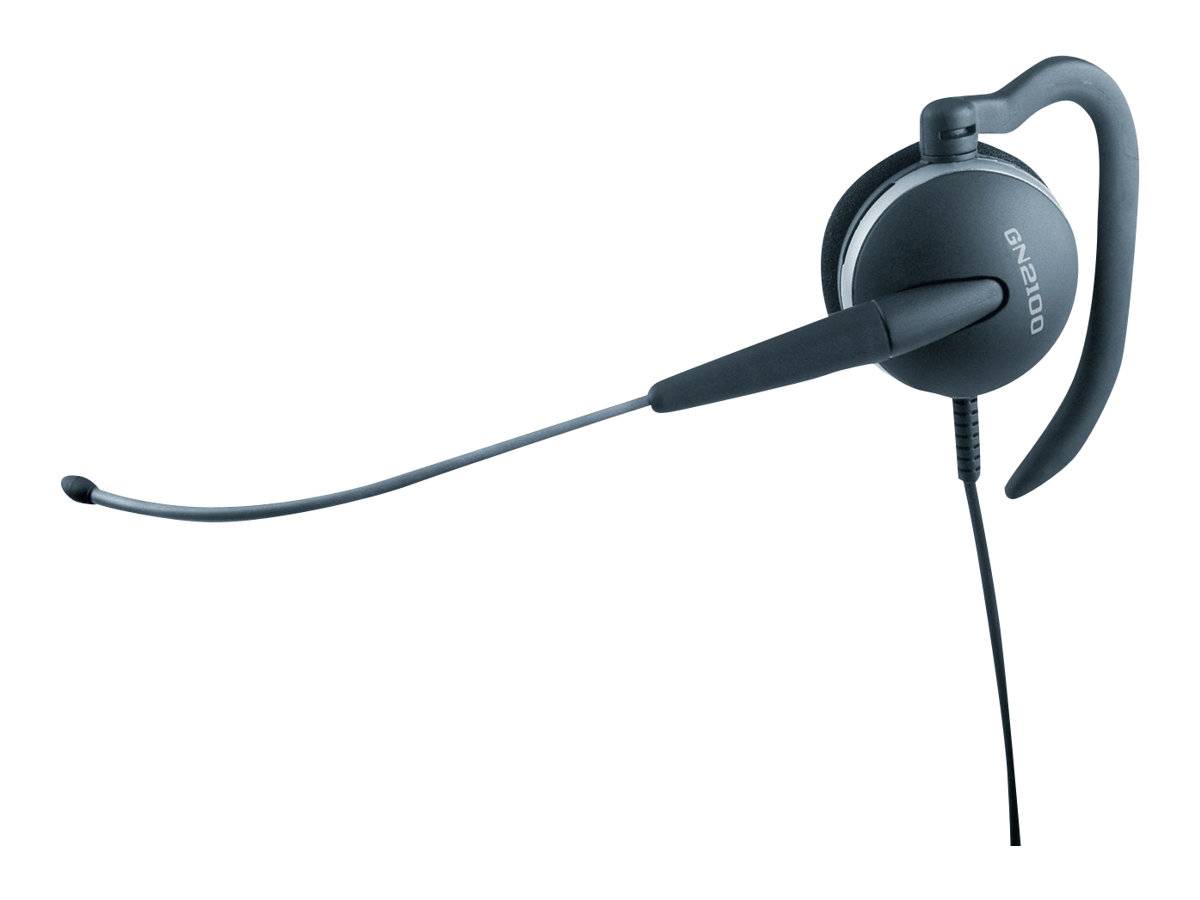 Jabra GN2100 On Ear Headset kabelgebunden Mono Schwarz, Silber Noise Cancelling Telefon-6