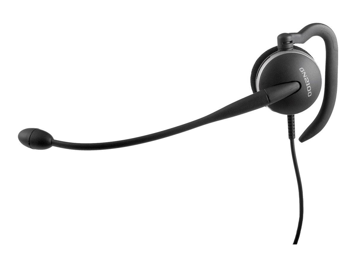 Jabra GN2100 On Ear Headset kabelgebunden Mono Schwarz, Silber Noise Cancelling Telefon-8