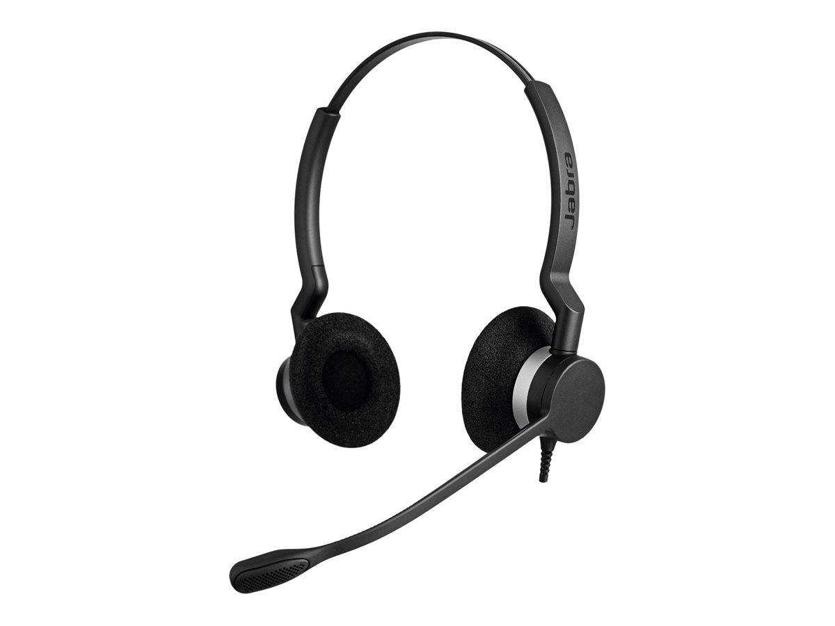 Jabra BIZ 2300 MS QD Duo - Headset - On-Ear - kabelgebunden-0