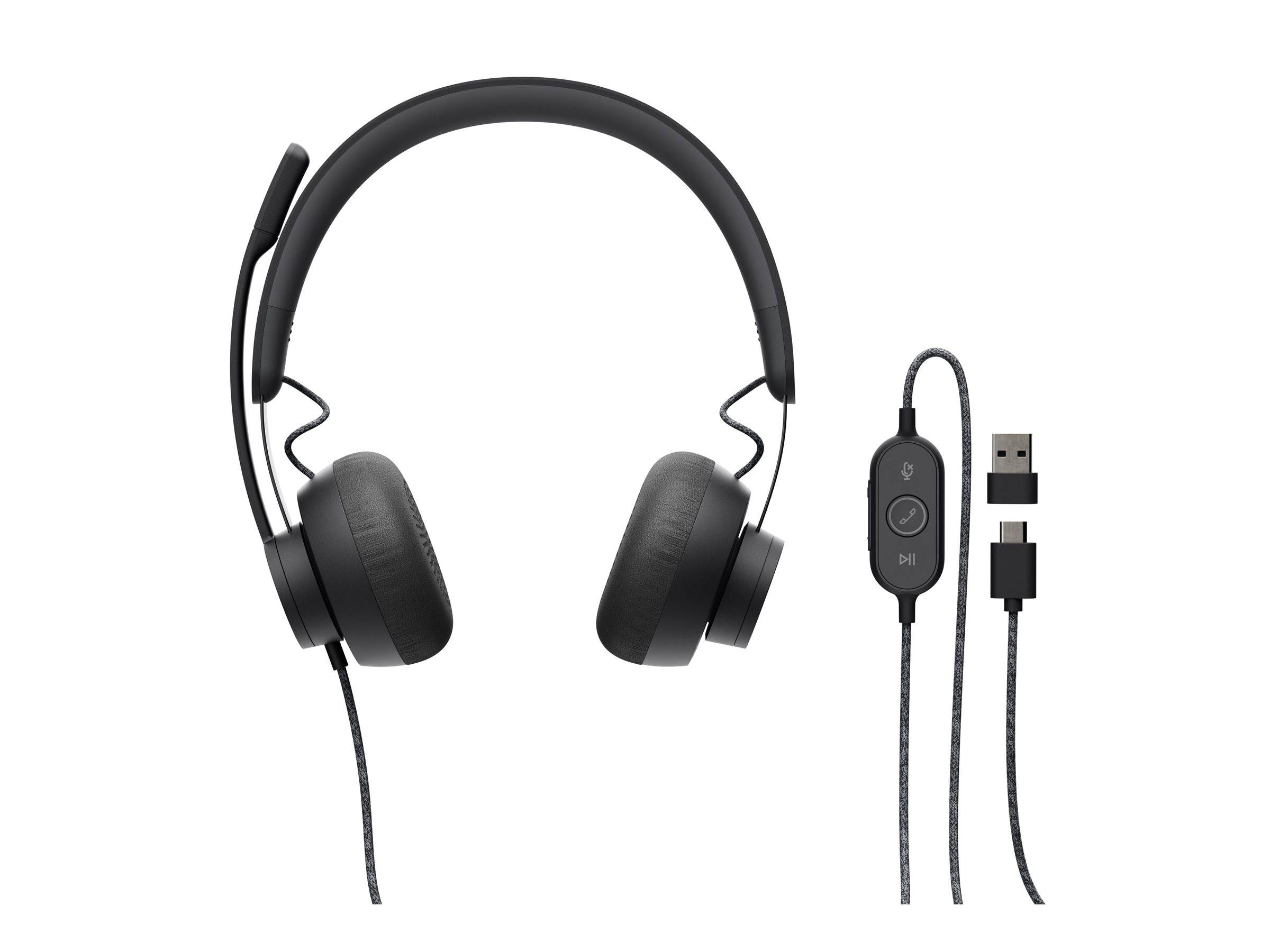 Logitech Zone Wired - Headset - On-Ear - kabelgebunden-0