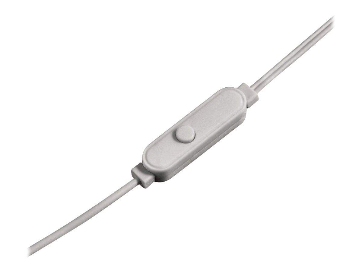 Thomson EAR3005GY In Ear Kopfhörer kabelgebunden Weiß Headset-1