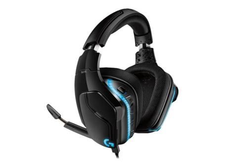 Ein Over-Ear-Headset von Logitech vor weißem Hintergrund 