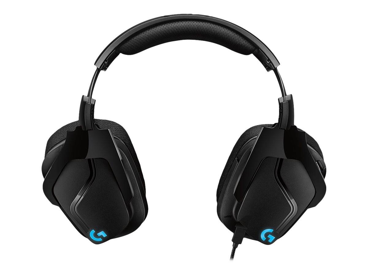 Logitech Gaming G635 Over Ear Headset kabelgebunden 7.1 Surround Schwarz, RGB Lautstärkeregelung, Mikrofon-Stummschaltun-7