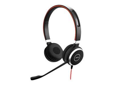Jabra Jabra Evolve 40 UC stereo - Headset - On-Ear On Ear Headset kabelgebunden Stereo Mehrfarbig Noise Cancelling Mikro-7