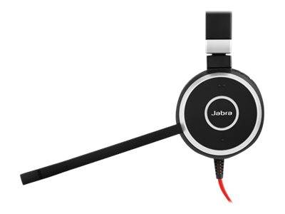 Jabra Jabra Evolve 40 UC stereo - Headset - On-Ear On Ear Headset kabelgebunden Stereo Mehrfarbig Noise Cancelling Mikro-8