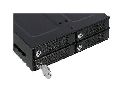 ICY Dock ToughArmor MB720M2K-B - Laufwerksschachtadapter mit Kühlkörper - 5.25"" to 4 x M.2 (13.3 cm to 4 x M.2)-5