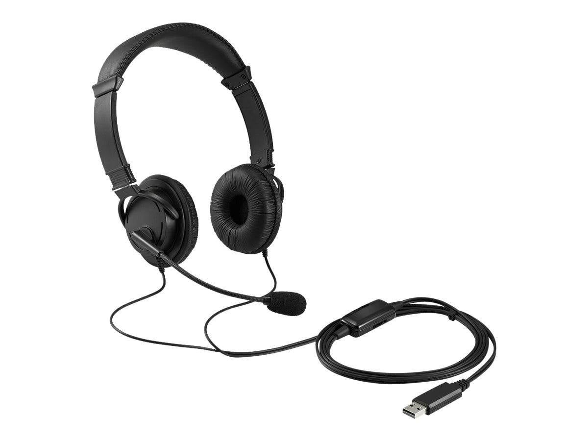 Kensington USB Hi-Fi Headphones - Kopfhörer mit Mikrofon-0