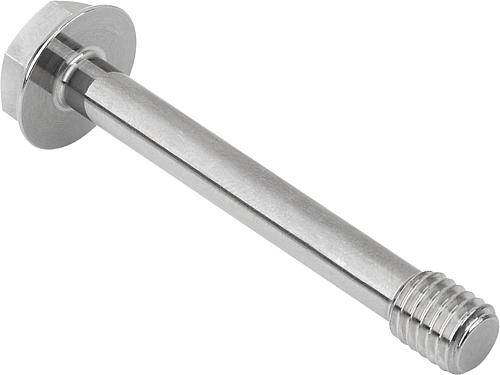 SECHSKANTSCHRAUBE MIT DÜNNSCHAFT, HYGIENIC DESIGN M04X25, B=14, SW=7, EDELSTAHL A4 1.4404 POLIERT-0