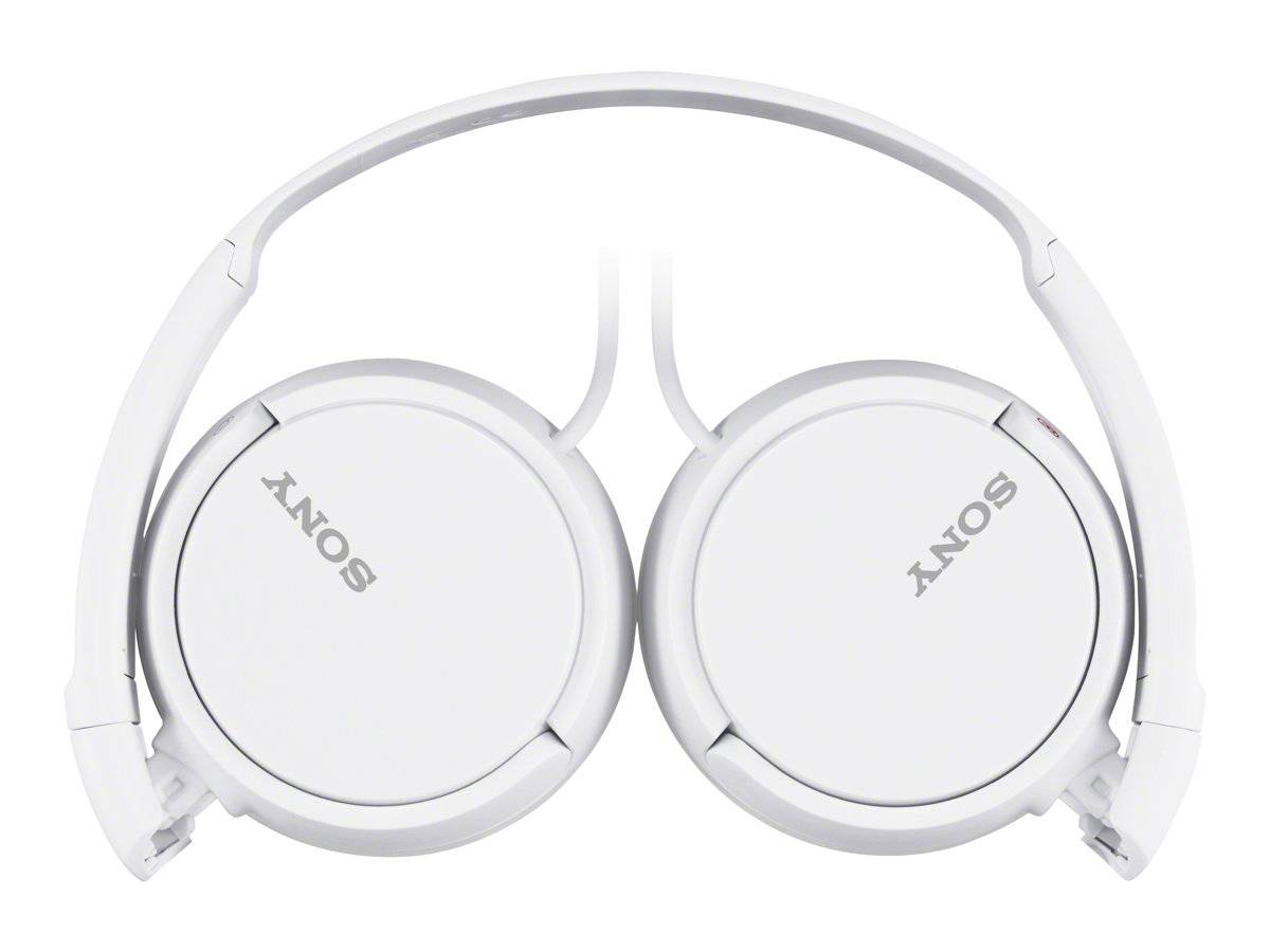 Sony MDRZ-X110AP Over Ear Kopfhörer kabelgebunden Weiß Faltbar, Headset-1
