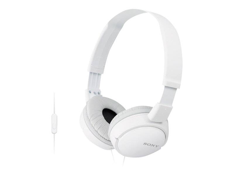 Sony MDRZ-X110AP Over Ear Kopfhörer kabelgebunden Weiß Faltbar, Headset-2