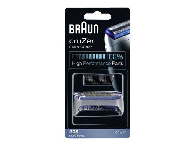 BRAUN Kombipack 20 S silber