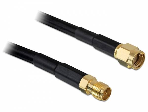 Delock antenna extension cable RP-SMA - Antennenverlängerungskabel - RP-SMA (M)-3