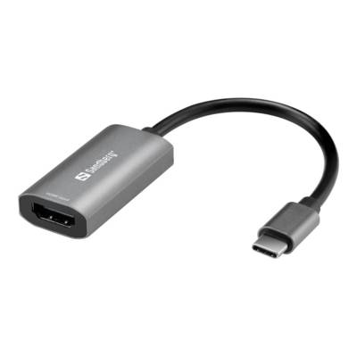 Sandberg - Videoadapter - HDMI weiblich zu 24 pin USB-C männlich-0