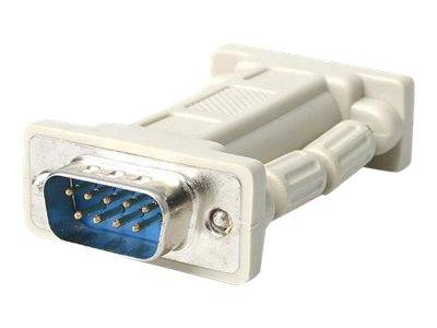 StarTech.com DB9 RS232 Serieller Nullmodem-Adapter - Stecker/Buchse - Nullmodema-0