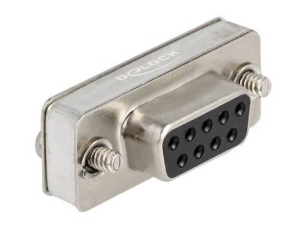 Delock RS-232/422/485 Loopback Adapter mit DB9 Buchse