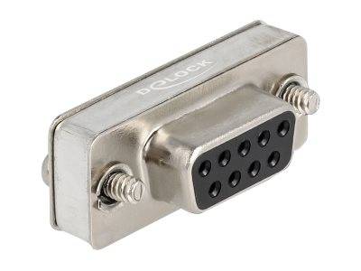 Delock RS-232/422/485 Loopback Adapter mit DB9 Buchse-0