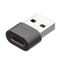 Logitech Logi Zone Wired USB-A Adapter - USB-Adapter - USB Typ A (M)-1