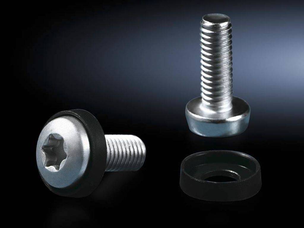 Rittal DK Multi-tooth screw M5x16 - Schrauben und Unterlegscheiben für Rack (Packung mit 50)-3